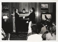 A Reenactment: Charles Dickens Meets Edgar Allan Poe at The Free Library of Philadelphia in the Elkins Room.